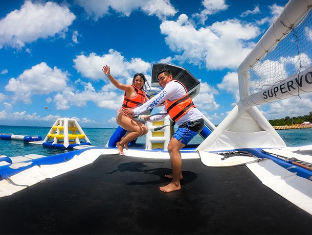 El mejor destino de crucero en Cozumel |Playa Mia Grand Beach Park